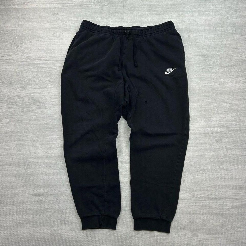 Nike Sweatpants‎ Adult XL Black Training Small Swoosh Joggers Gym Essential